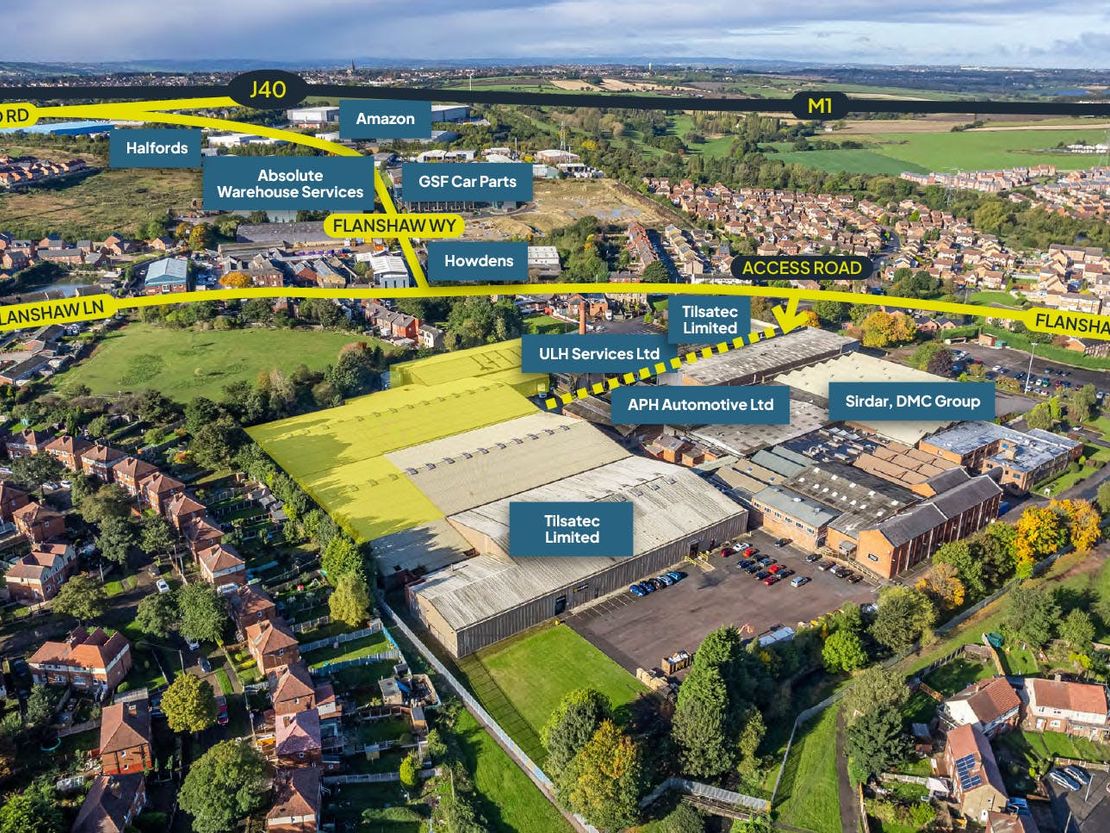 Sirdar Business Park, Flanshaw Lane, Wakefield, WF2 9HX