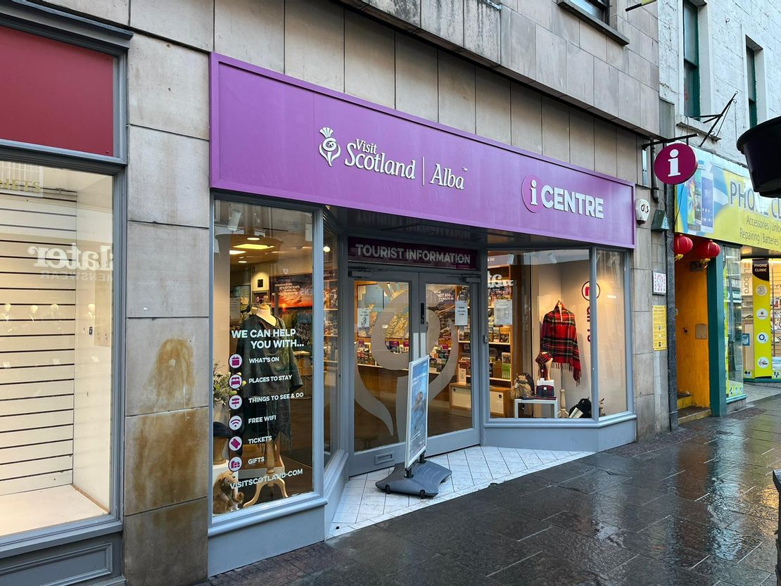 Visit Scotland, 36, High Street, Inverness, IV1 1JQ