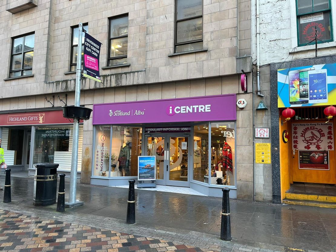 Visit Scotland, 36, High Street, Inverness, IV1 1JQ