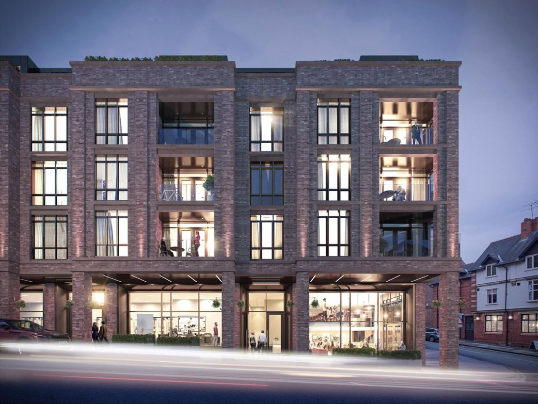 Former Quicks Building, Lower Bridge Street, Chester, Cheshire, CH1 1RU