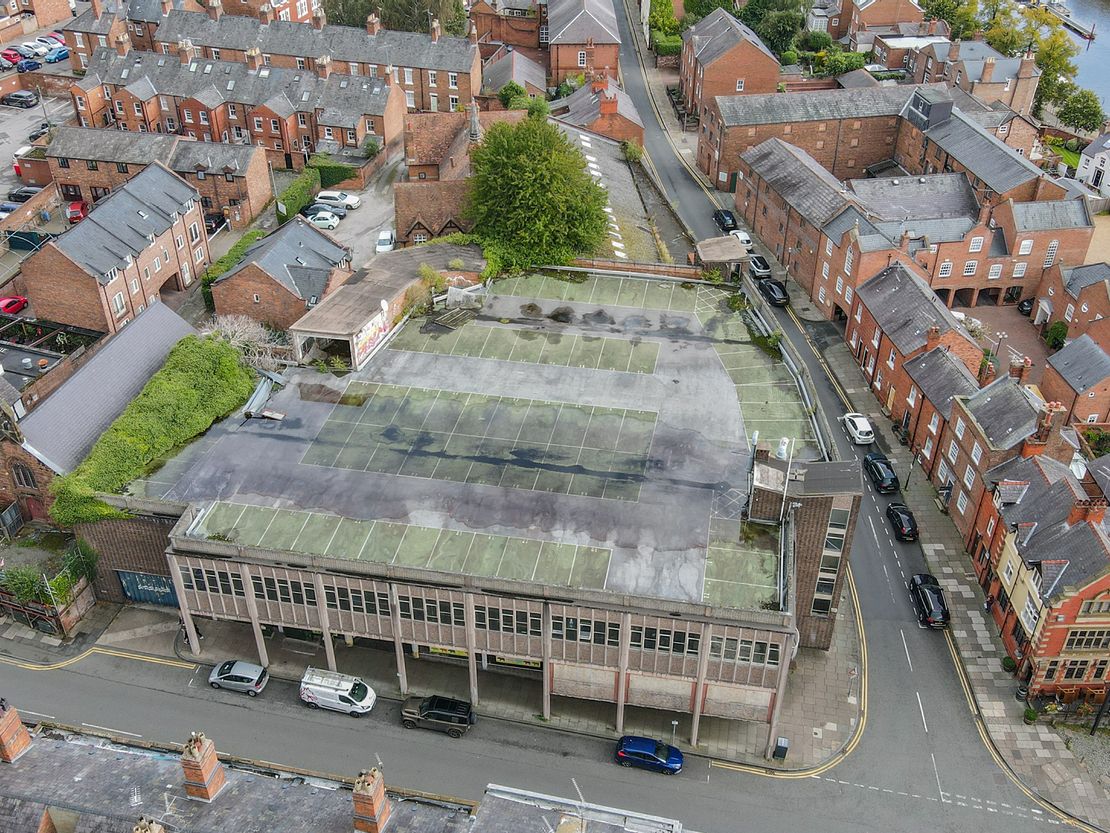 Former Quicks Building, Lower Bridge Street, Chester, Cheshire, CH1 1RU