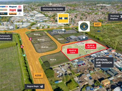 Property Image for Plot G & H Cathedral Business Park, Bognor Road, Chichester, West Sussex, PO20 1EN