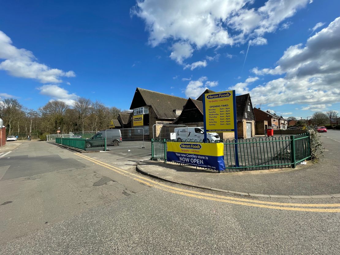 Two Palfreys Retail Development, Acacia Road, Doncaster, South Yorkshire, DN4 6NR