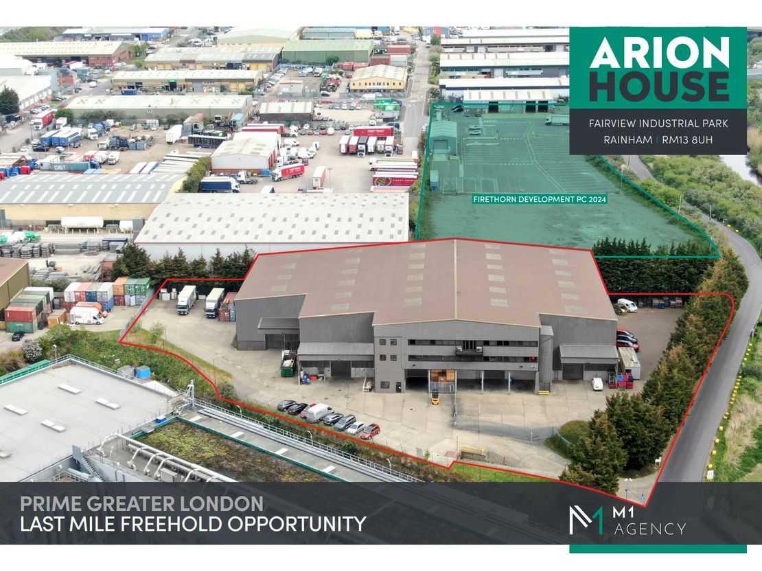 Arion House, Fairview Industrial Park, Rainham, Rainham, RM13 8UH