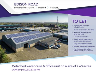 Property Image for Edison Road, Elms Industrial Estate, Bedford, MK41 0HU