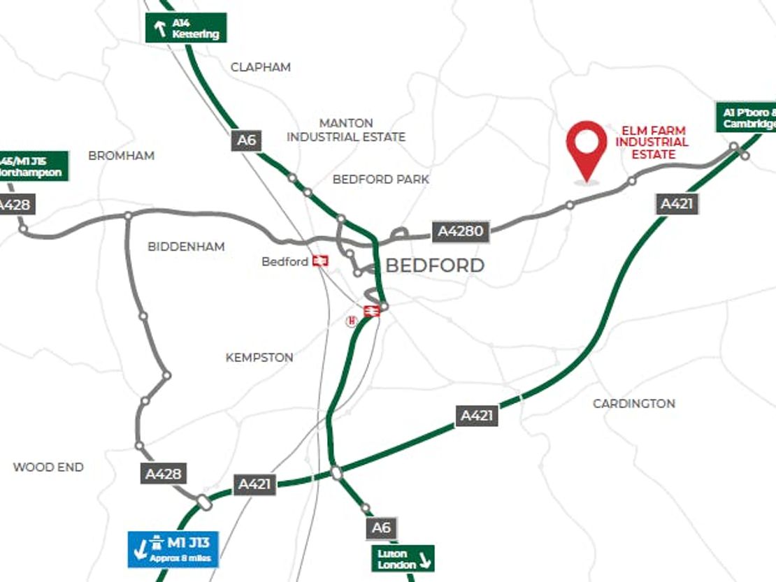 Edison Road, Elms Industrial Estate, Bedford, MK41 0HU