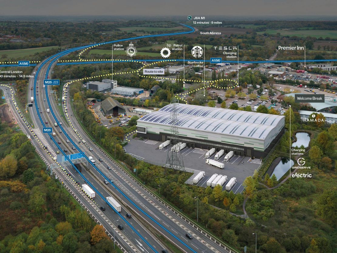 South Mimms X, St Albans Road, South Mimms, Potters Bar, EN6 3ND