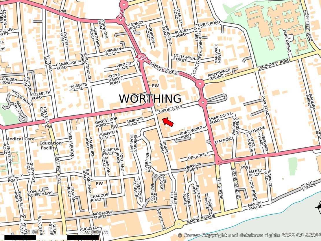 3-4 Connaught Buildings, Chapel Road, Worthing, West Sussex, BN11 1BA