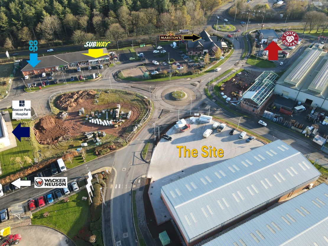 Units 1-4, (Plot R3A), Northampton Court, Beacon Way, Stafford, ST18 0DG