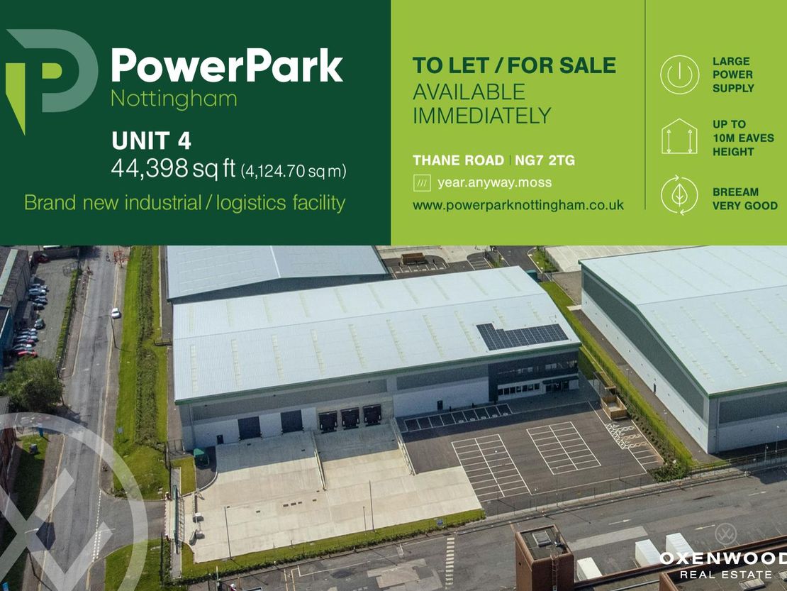Power Park 44k, Thane Road, Nottingham, NG7 2TG