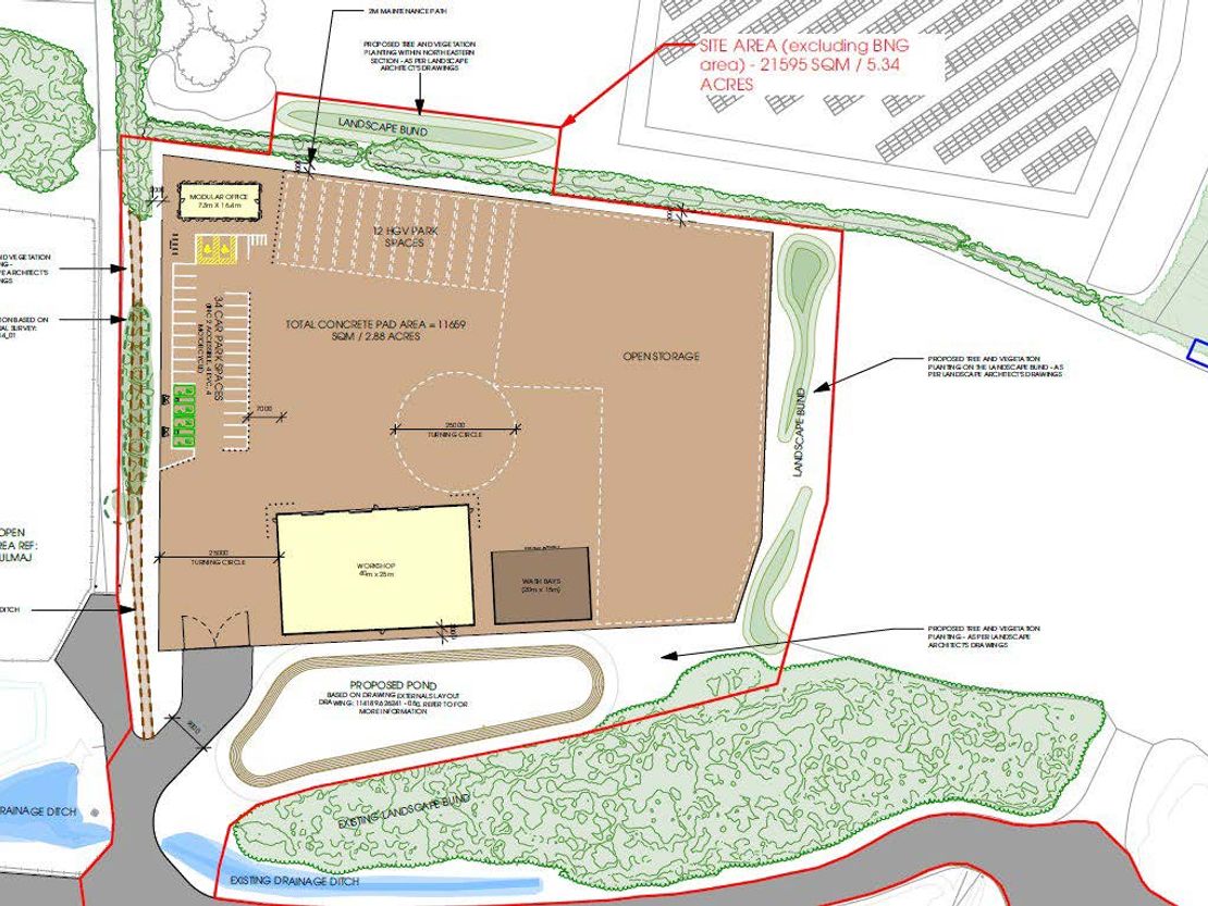 Open Storage Land, Pips Way, Bath Road, Beenham Reading
