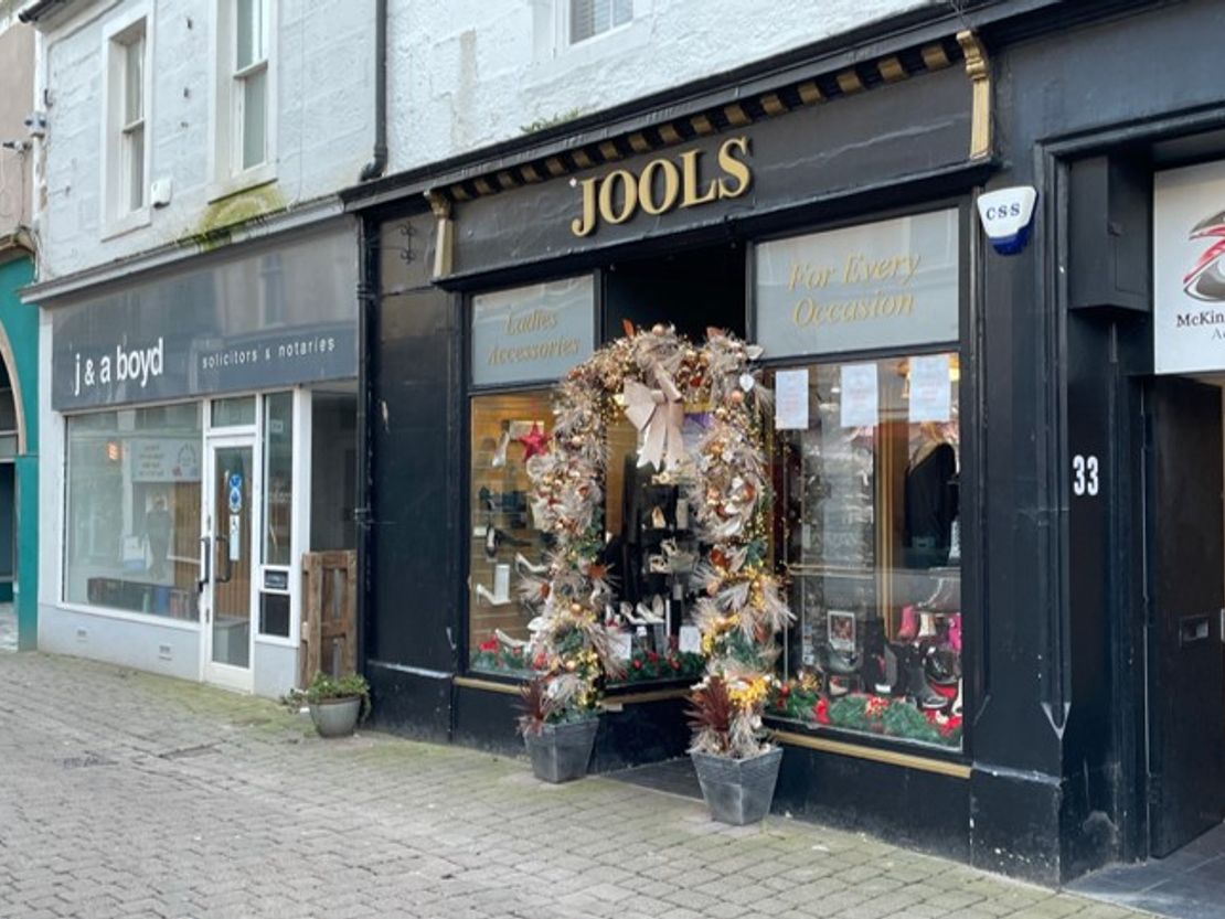Jools 31 Newmarket Street, Ayr, South Ayrshire, KA7 1LL