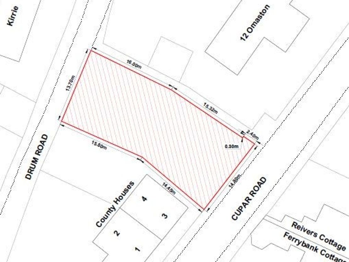 Site at, Cupar Road, Cupar, Fife, KY15 5RH