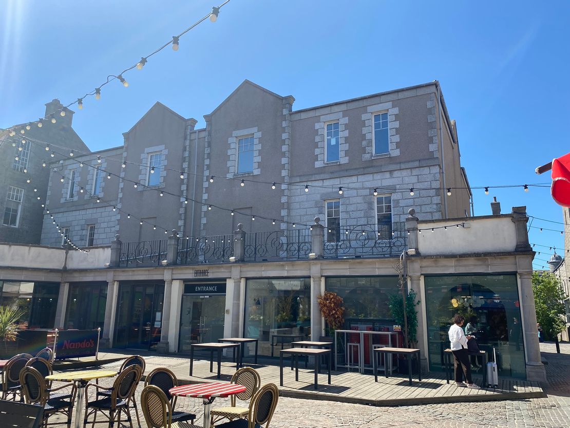 Nandos & Laila Restaurant, The Academy, Belmont Street, Aberdeen, Aberdeenshire, AB10 1LB