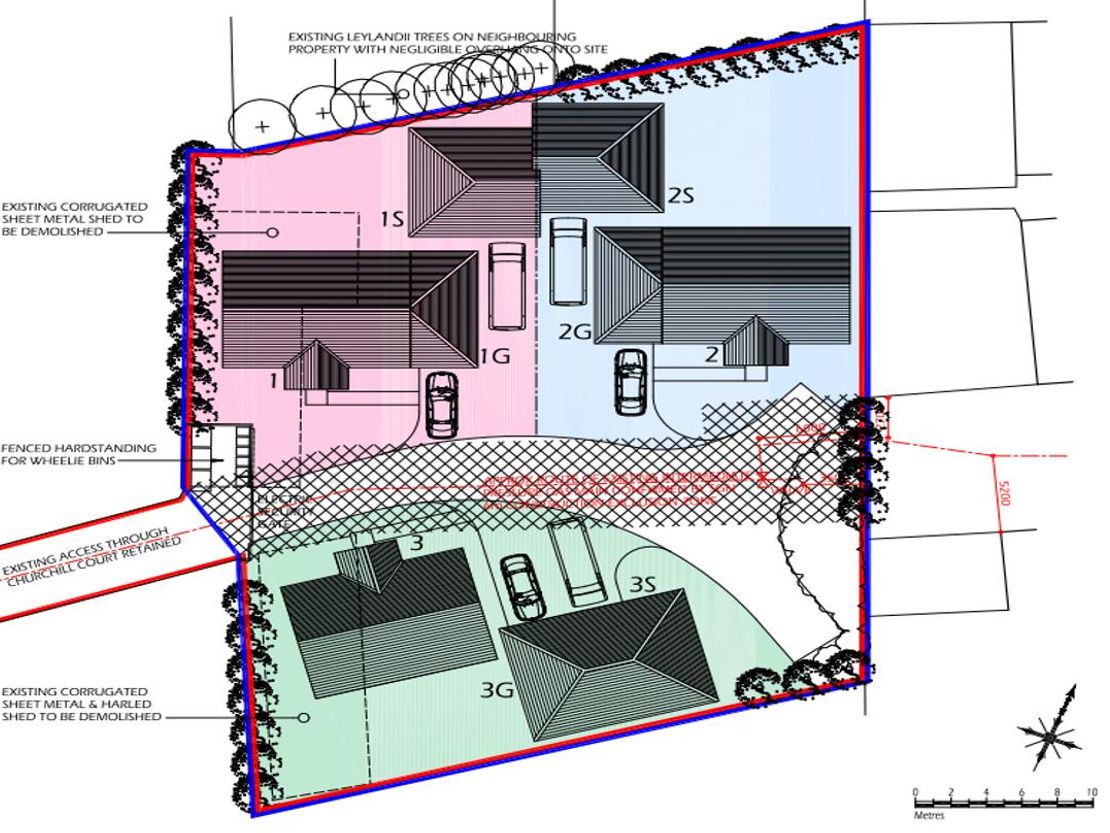 Land at, Churchill Court, Aberfeldy, Perthshire, PH15 2AT