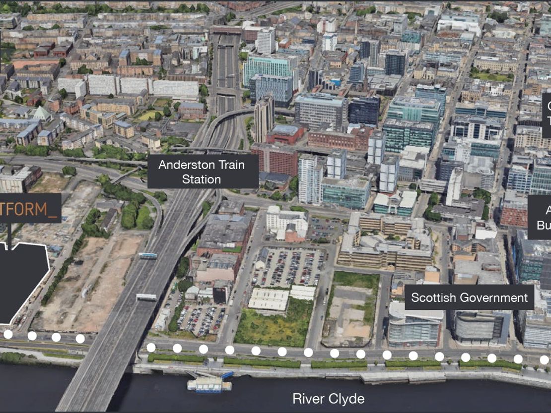 New Retail / Office / Cafe Premises, Platform, Warroch Street, Glasgow, G3 8BW