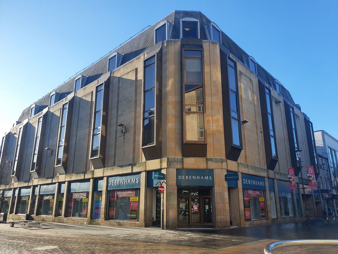 Former Debenhams, 116 - 128 High Street, Perth, Perthshire, PH1 5UL