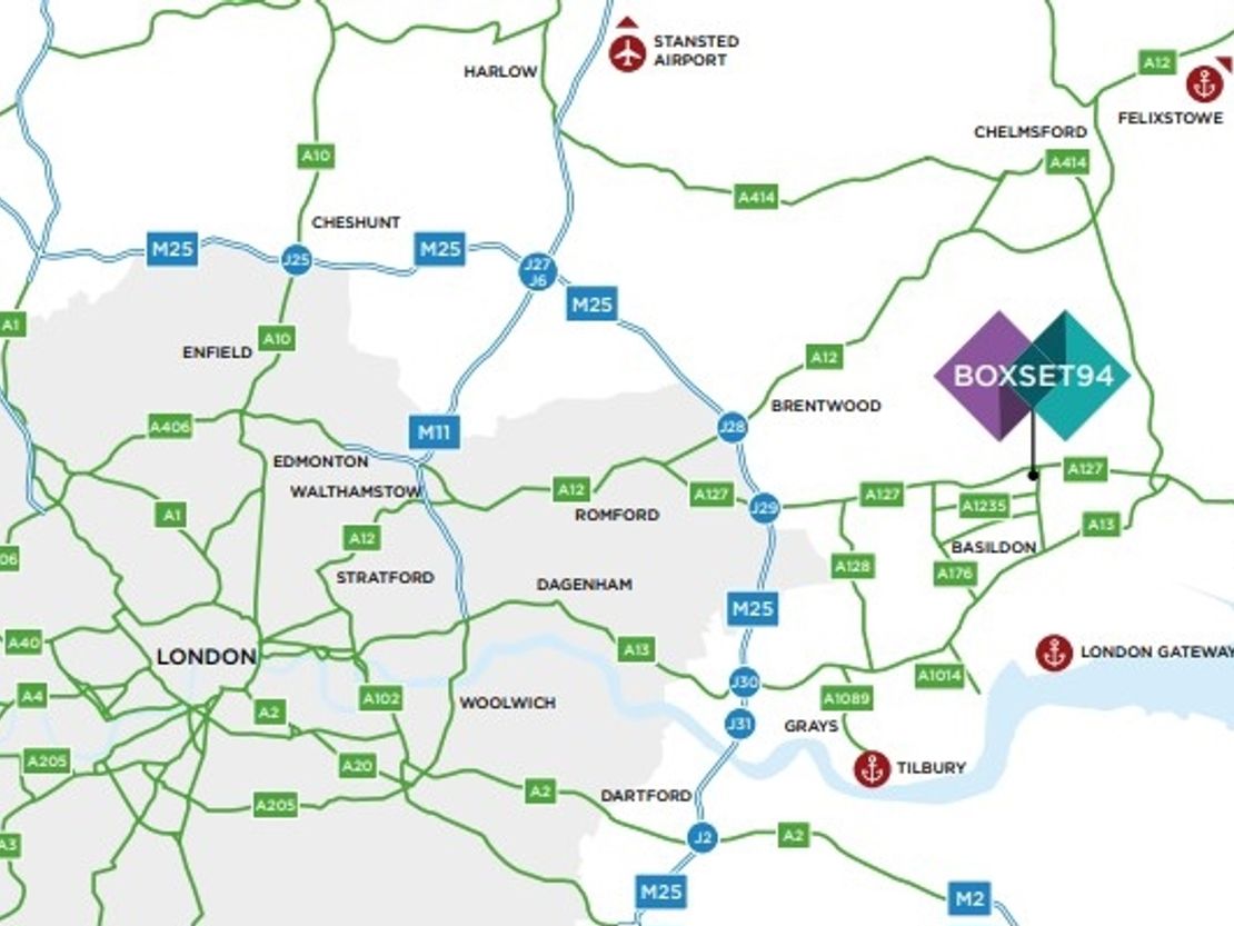 Boxset 94, Christopher Martin Road, Basildon, Essex, SS14 3EL