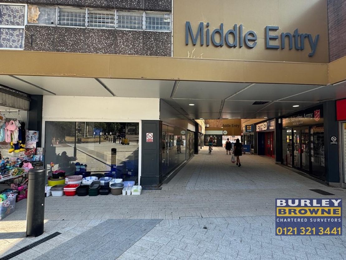 1 Middle Entry Shopping Centre, Tamworth, Staffordshire, B79 7NJ