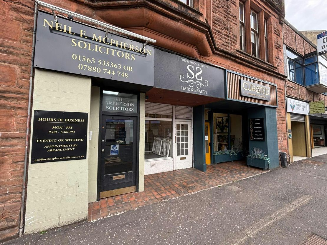 87A John Finnie Street, Kilmarnock, KA1 1BG