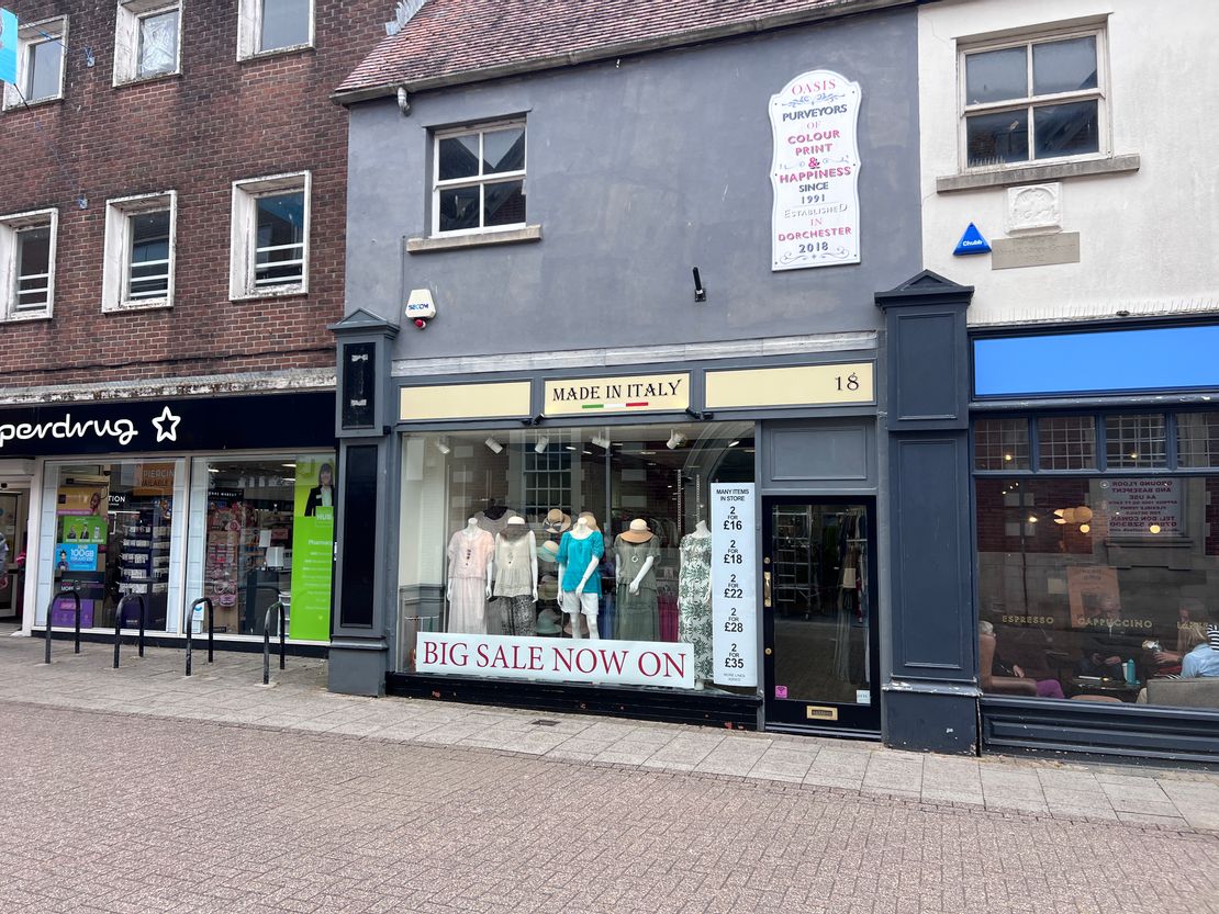 18 South Street, Dorchester, Dorset, DT1 1BS