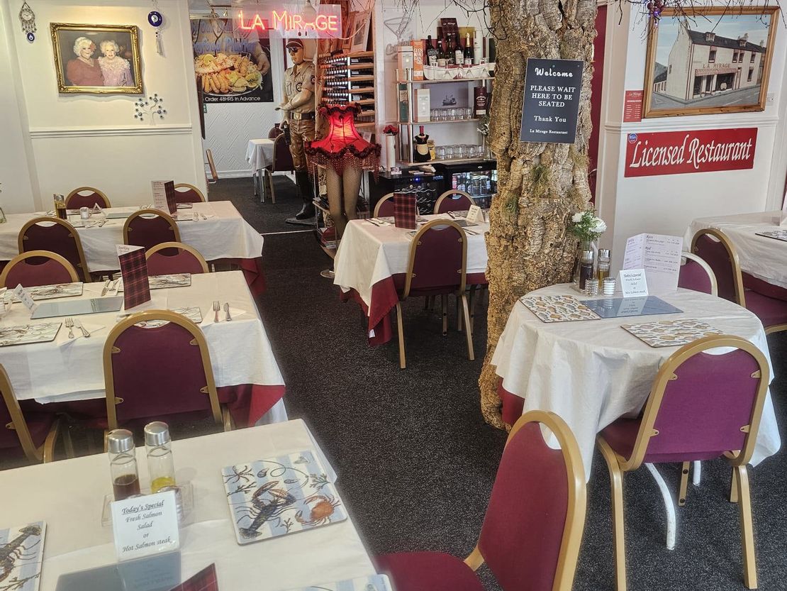 La Mirage, 7 -9 Dunrobin Street, Helmsdale, KW8 6JA