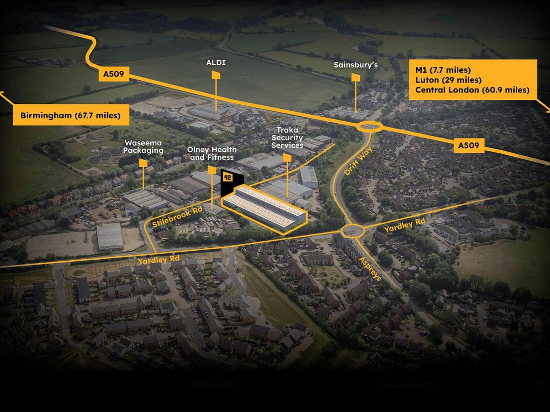 High Bay 42, 12 Stilebrook Road, Olney, MK46 5EA