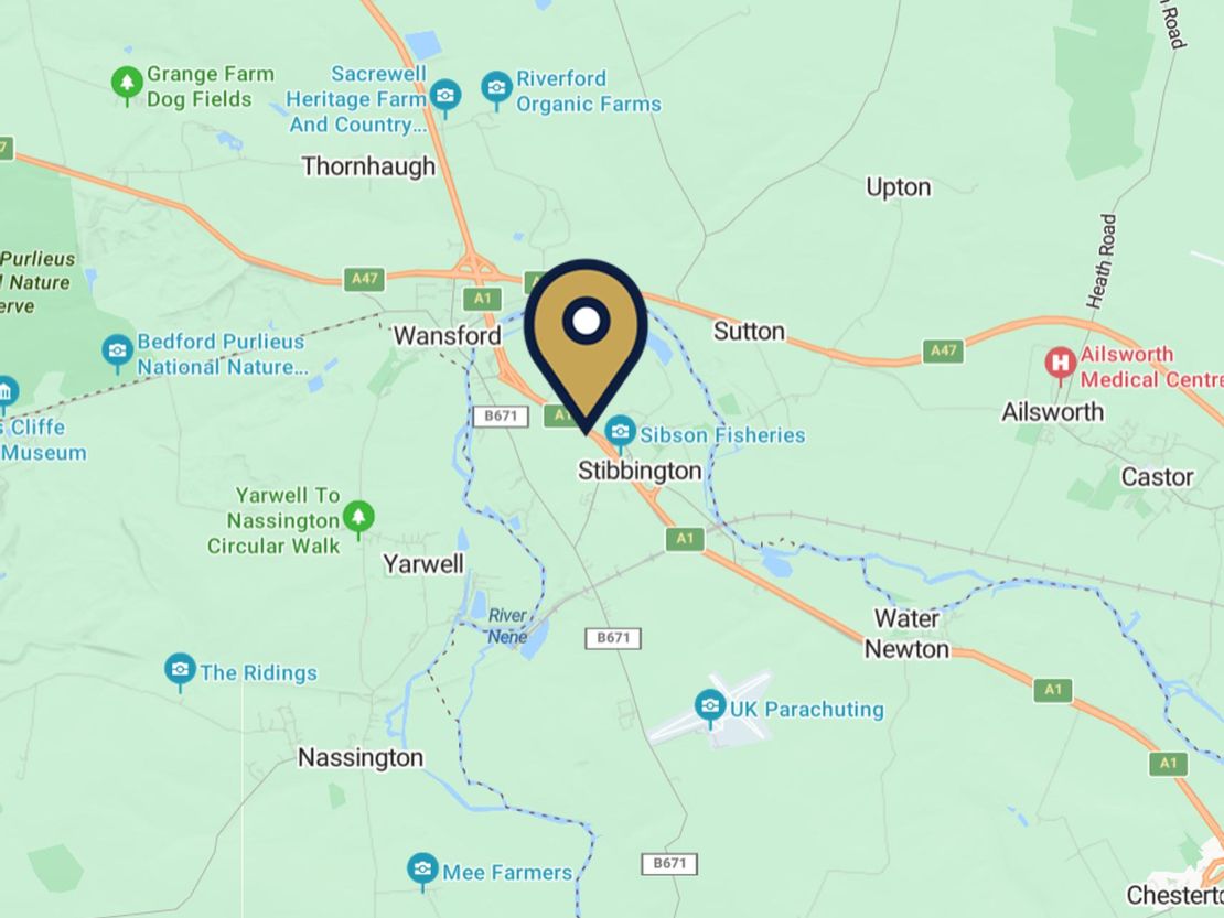 Roadside Compound, Old Great North Road A1 (M), Stibbington, Peterborough, Cambridgeshire, PE8 6LR