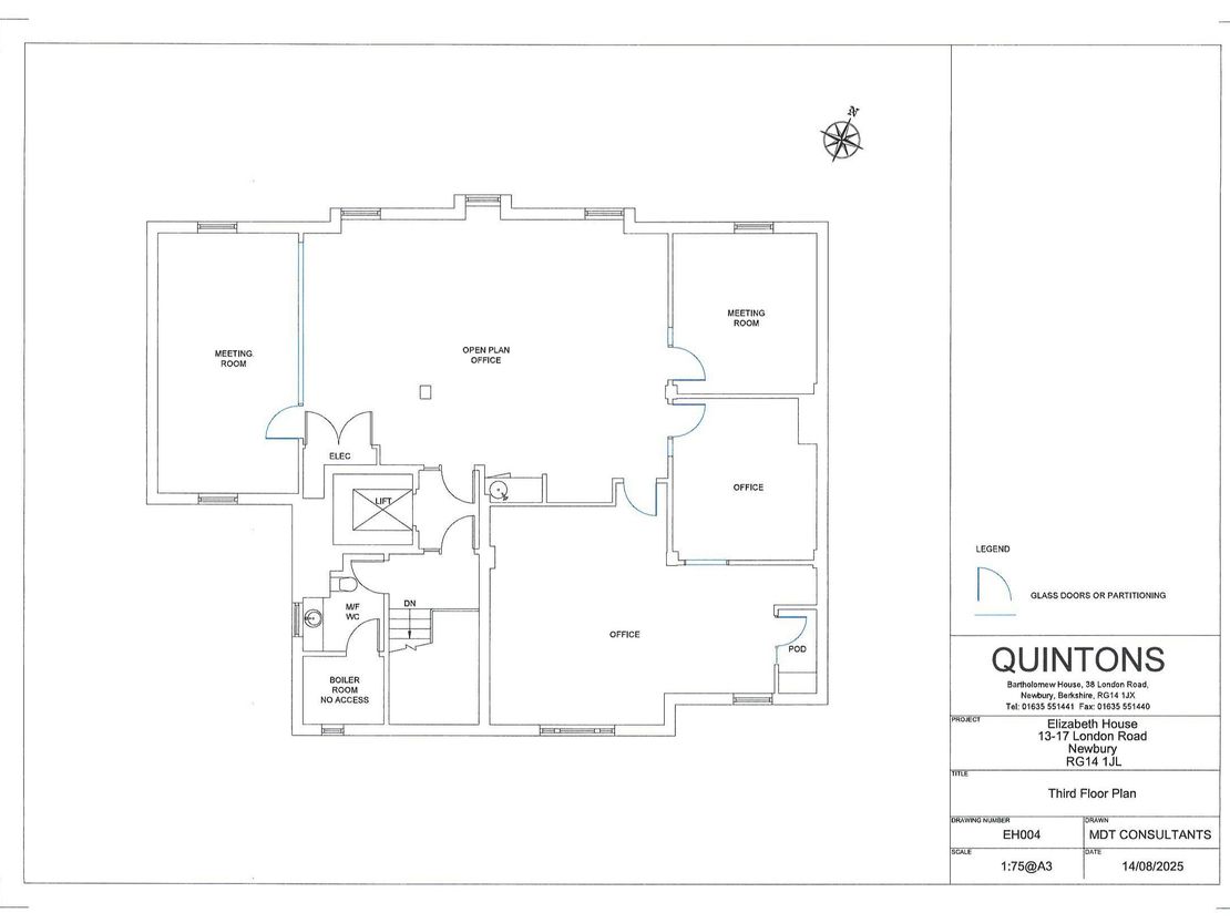 Elizabeth House, 13-19 London Road, Newbury, Berkshire, RG14 1JL
