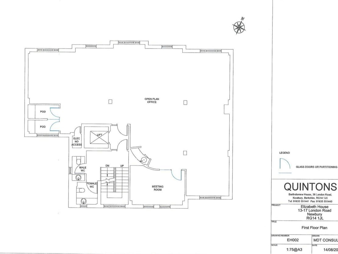 Elizabeth House, 13-19 London Road, Newbury, Berkshire, RG14 1JL