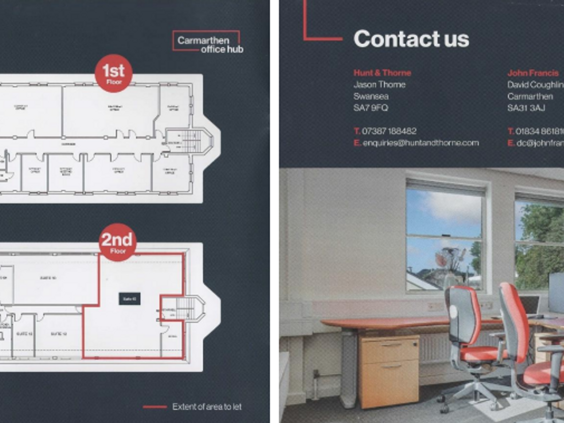 Lower Ground Floor Offices, Ty Myrddin, Old Station Rd, Carmarthen SA31 1GS