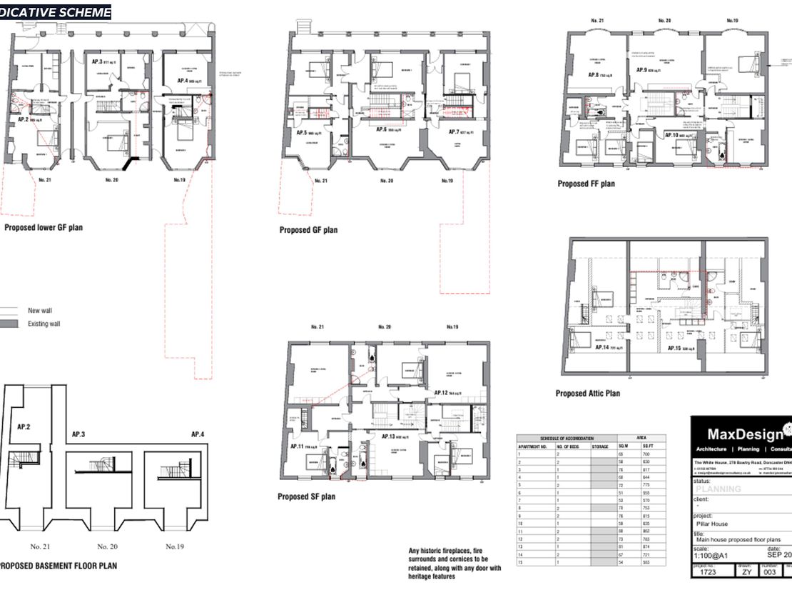 Pillar House, 19-21 South Parade, Doncaster, South Yorkshire, DN1 2DJ