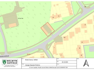 Property Image for Garage Site At Woods Avenue, Hatfield, AL10 8NB