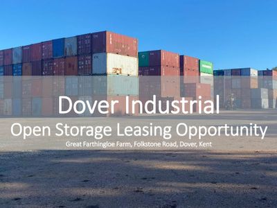 Property Image for Dover Industrial Open Storage, Great Farthingloe Farm, Folkestone Road, Dover, CT15 7AA