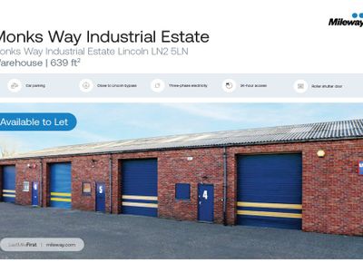 Property Image for Unit 13 Monks Way Industrial Estate, Monks Way, Lincoln, East Midlands, LN2 5LN