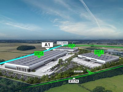 Property Image for Unit 1, Grantham Distribution Park, A1, Grantham, Nottinghamshire, NG31 7UH