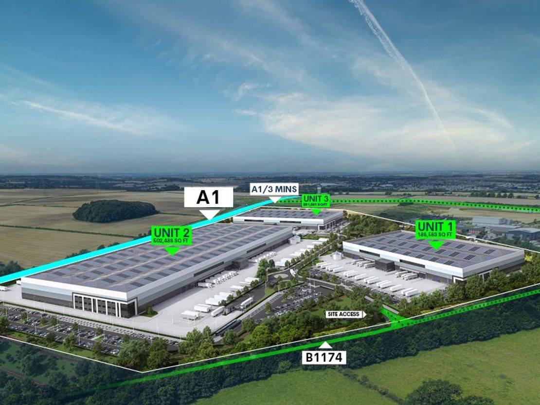 Unit 3, Grantham Distribution Park, A1, Grantham, Nottinghamshire, NG31 7UH