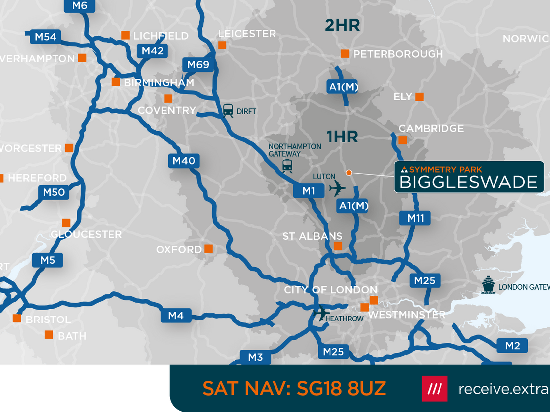 Unit 9 Phase 3, Symmetry Park, Stratton Business Park, Biggleswade, SG18 8YY