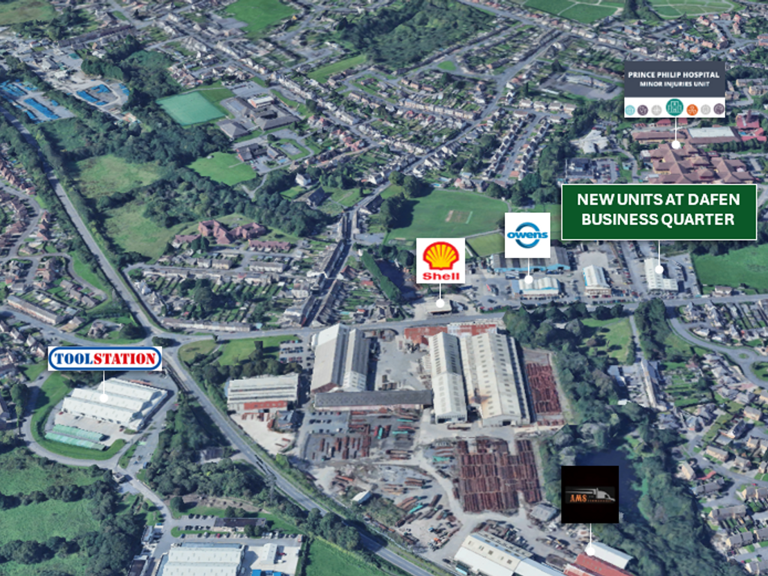New Units at Dafen Business Quarter, Globe Row, Llanelli SA14 8PA