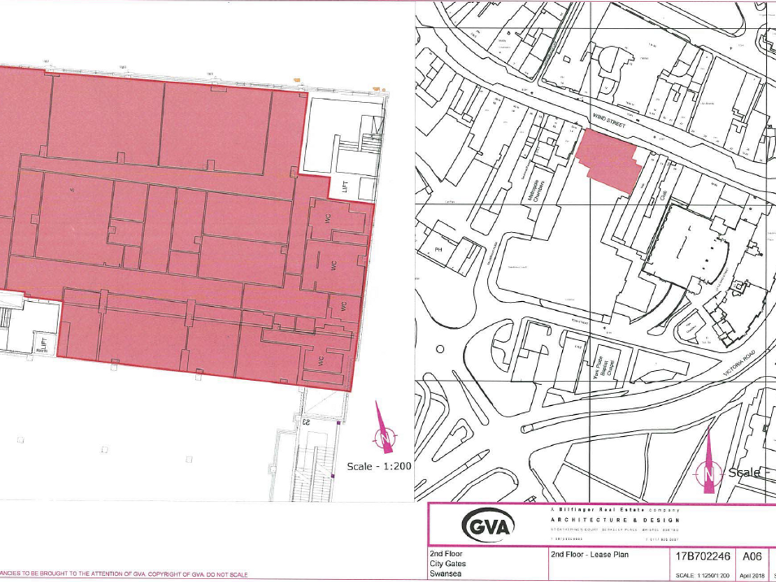 Second Floor Offices, 50A Wind Street, Swansea  SA1 1EE