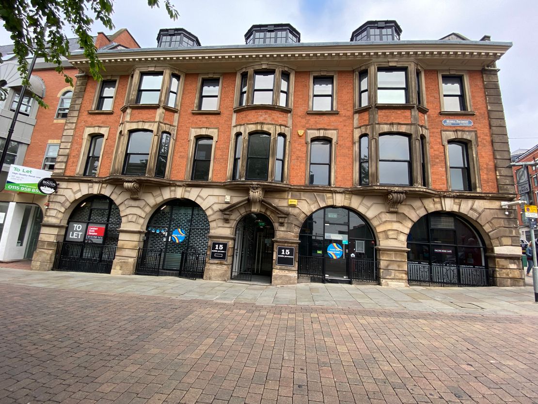 15 Middle Pavement, Nottingham, East Midlands, NG1 7DX
