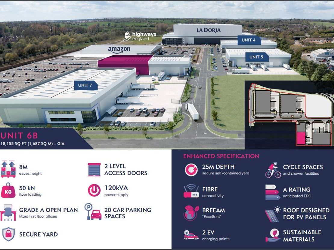 Unit 6B, Access @ Eastern Gateway, Sproughton Road, Sproughton, Suffolk, IP1 5BL