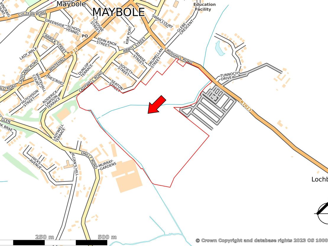 Land At, Crosshill Road, Maybole, Ayrshire, KA19 7BN