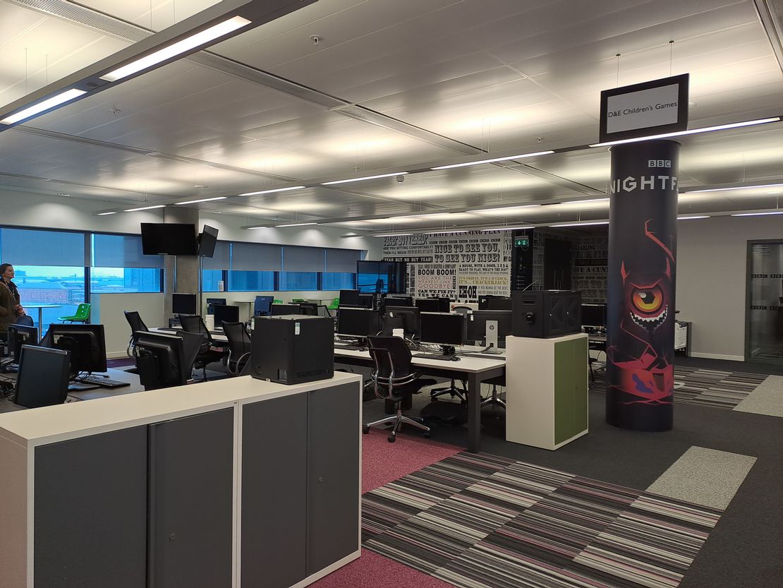 BBC Bridge House, Blue, Media City Uk, Salford, Greater Manchester, M50 2BH