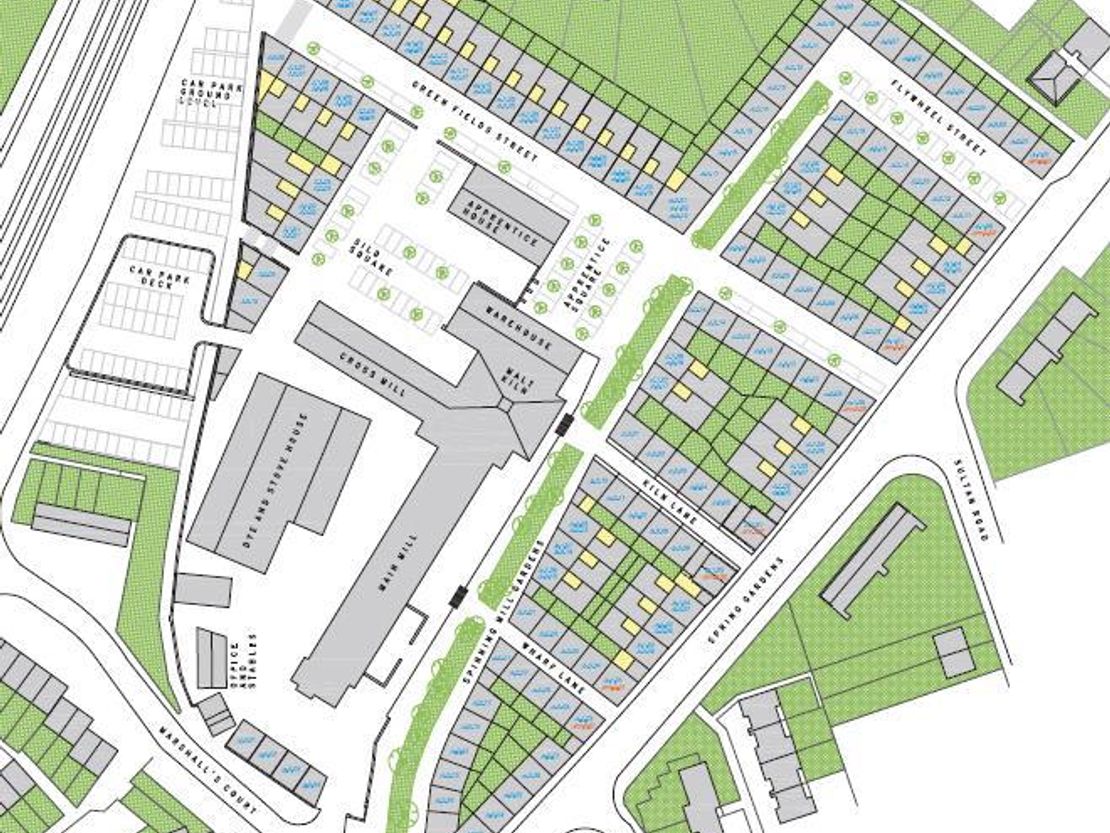 Land Surrounding Shrewsbury Flaxmill Maltings, Spring Gardens, Shrewsbury, Shropshire, SY1 2SZ