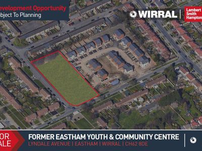 Property Image for Former Eastham Youth And Community Centre, Lyndale Avenue, Eastham, Wirral, Merseyside, CH62 8DE