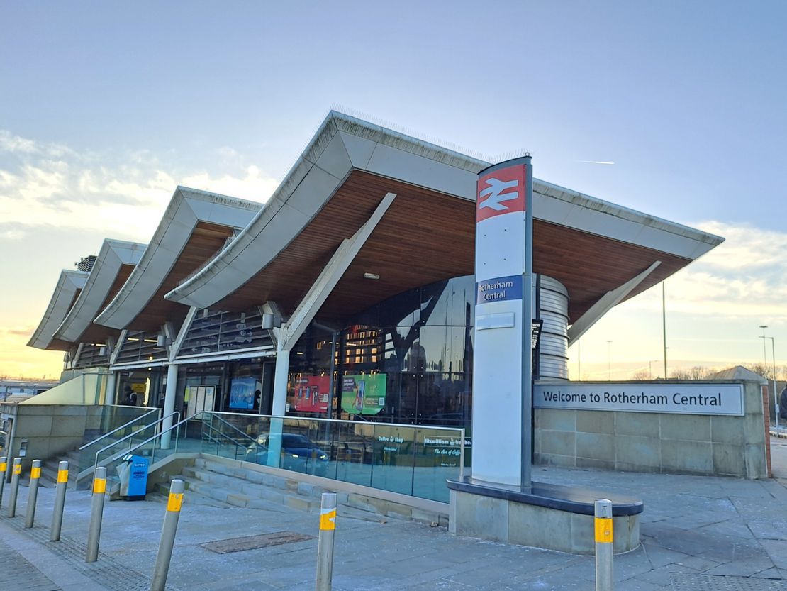 Rotherham Central Railway Station, Central Road, Rotherham, South Yorkshire, S60 1QH