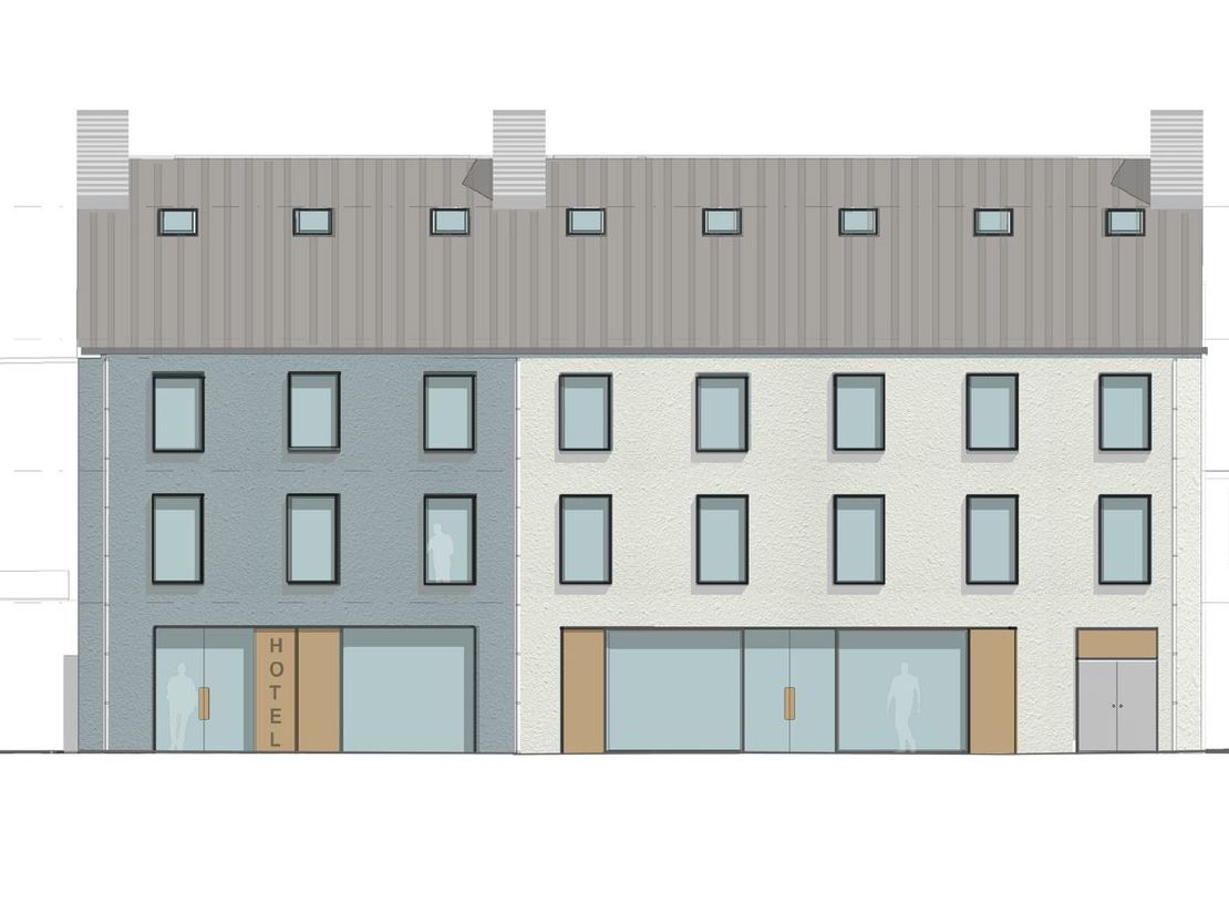 Holyhead Hotel Development, 55 Market Street, Holyhead, Angelsey, North Wales, LL65 1UN