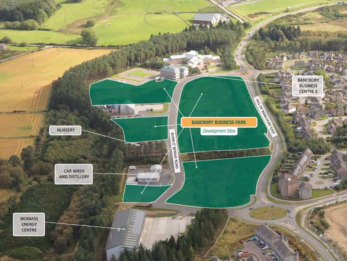 Banchory Business Park, Burn O'Bennie Road, Banchory, Aberdeenshire, AB31 5ZU
