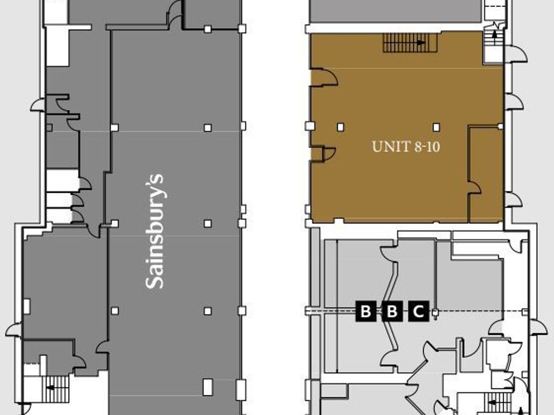 Ground Floor Retail Unit, 8-10 Great Hall Arcade, Mount Pleasant Road, Tunbridge Wells, Kent, TN1 1QQ